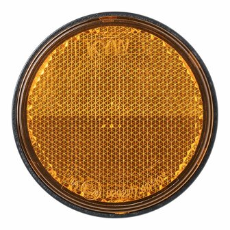 Orange reflector 60mm with bolt 5mm