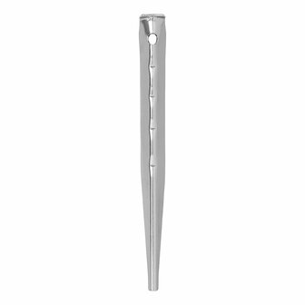 Tent peg 18.5 cm aluminum ribbed