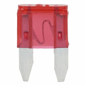 Mini fuses 10A red 6 pieces