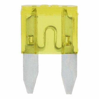 Mini fuses 20A yellow 6 pieces