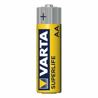 Varta Superlife batteries AA 4 pieces in foil packaging