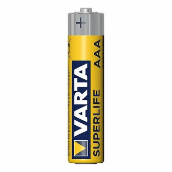 Varta Superlife batteries AAA 4 pieces