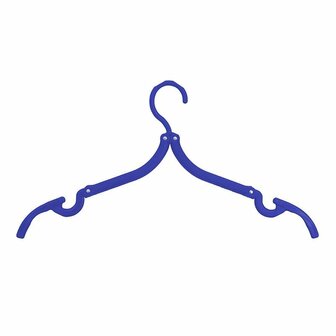 Clothes hanger foldable - set of 2 pieces