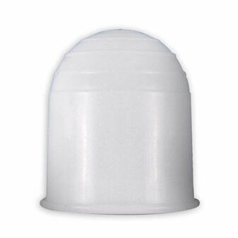 Tow bar cap white