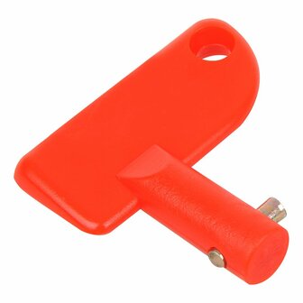 Key for main power switch