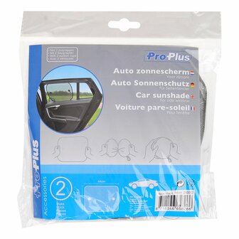 Car sunshade for side window - set of 2