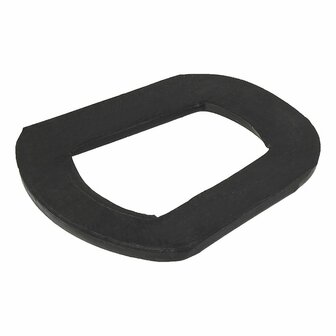 Sealing rubber for pouring spout metal