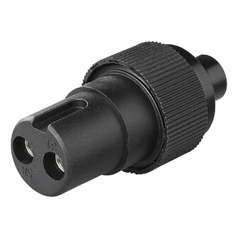 Plug 2-pin PVC