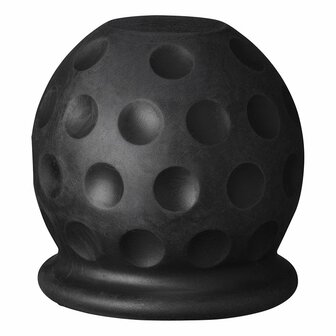 Tow bar cap Golf ball black