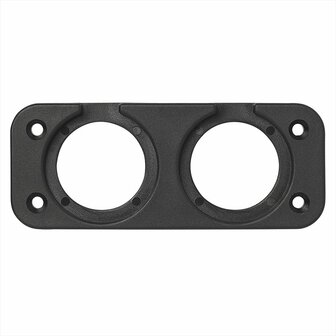 Flush-mounting installation frame double