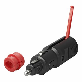 Universal cigarette lighter plug 12V/24V
