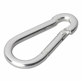 Metal snap hook 6x60mm 2 pieces