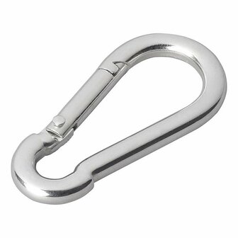 Metal snap hook 6x60mm 2 pieces