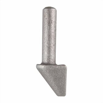 Weld-on thumb 50mm for flap hinge