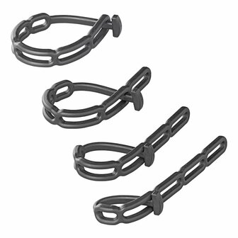 Tension rubber 5-hole 355 x 25 mm