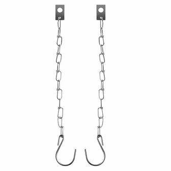 Metal retaining chain 24cm - set of 2