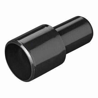 Drainage pipe transition piece dia 28 mm to dia 19 mm PE black