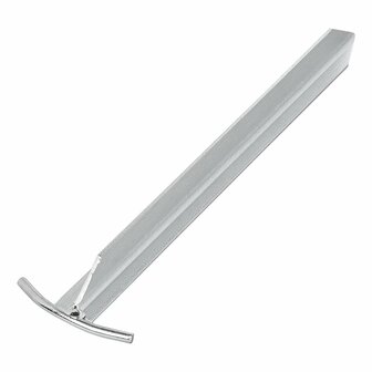 Tent peg 30 cm galvanised steel T-profile