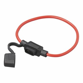 Fuse holder in-line for mini plug fuse