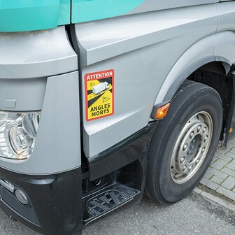 Sticker Attention Angles Morts!Truck