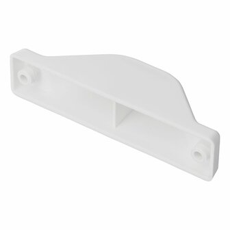 White door stop bottom for caravan/camper