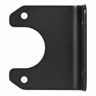 Power strip holder metal angled 6.6 x 5.7 cm