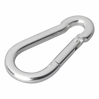 Metal carabiner 8x80mm 2 pieces