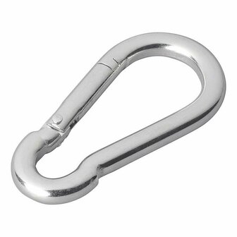 Metal carabiner 8x80mm 2 pieces