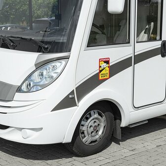 Sticker Attention Angles Morts!camper