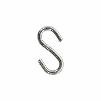 S-hook dia 3mm 2.9x1.3cm 6 pieces