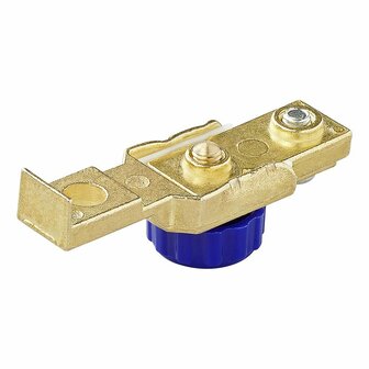 Battery terminal (-) with circuit breaker for motorcycle