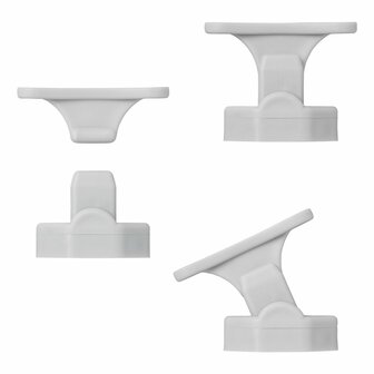 Door stop grey hinged for caravan/camper