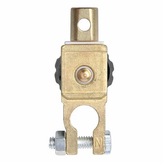 Battery terminal clamp (-) 17.5 mm with circuit breaker