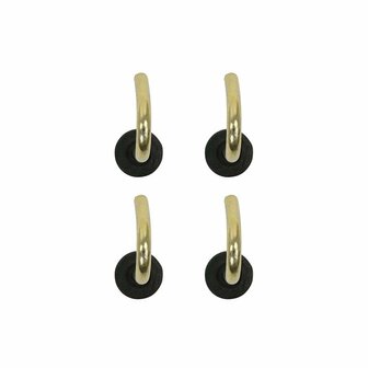 Tent cap 19 mm with round hook 4 pieces