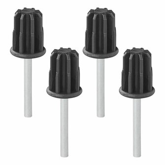 Top cap 25mm with pin 4 pieces