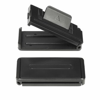 Seat belt adjuster - set of 2 black