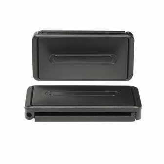 Seat belt adjuster - set of 2 black