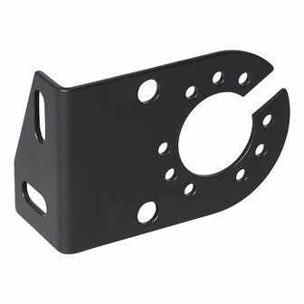 Metal socket holder angled 8 x 5 cm