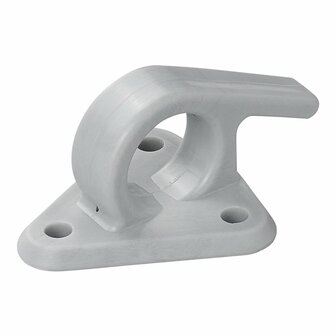 Plastic rope hook with eye 48x45mm 5 pieces
