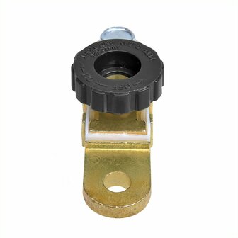 Battery terminal clamp (-) with circuit breaker flat
