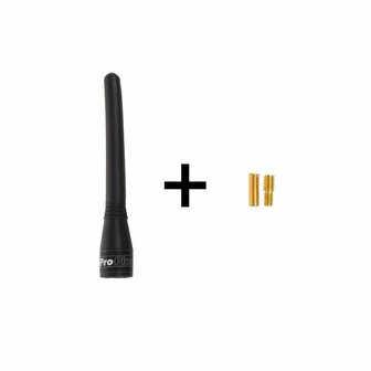 Car antenna 10cm incl. M5 M6 adapters