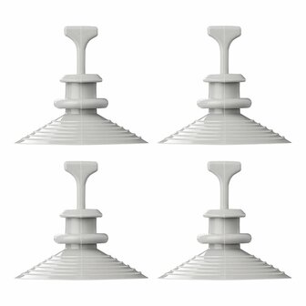 Suction cup mount for window insulation set - set of 4 pieces