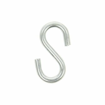 S-hook dia 6mm 5.8x2.7cm 6 pieces