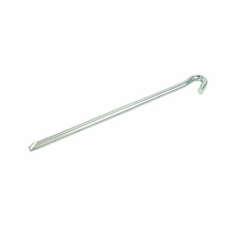 Rock pin 23cm metal triangular 6 pieces in polybag