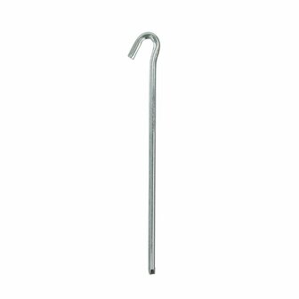Rock pin 23cm metal triangular 6 pieces in polybag
