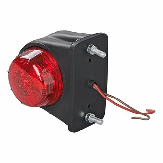Width light red/white 67x78mm flat