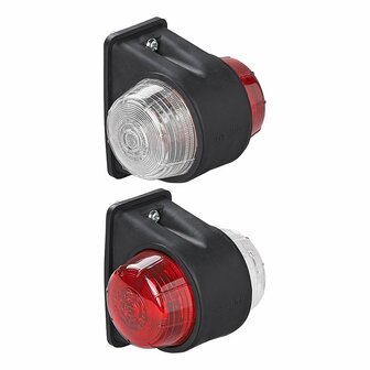Width light red/white 67x78mm flat
