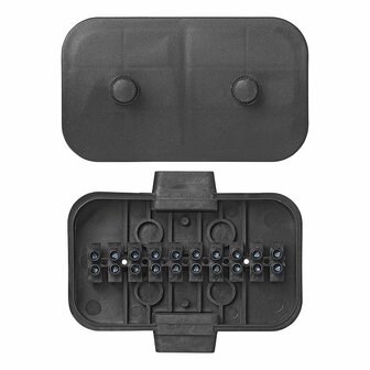 Cable connection box plastic 10-pin