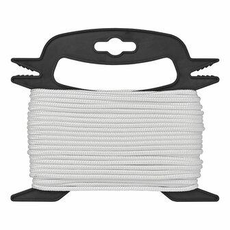 Guy line 4mm x 20m white on reel