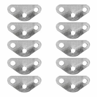 Guy line tensioner triangle 10 pieces